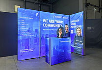 Krones AG - LED exhibition stand ALU STAR Krones AG - LED exhibition stand ALU STAR