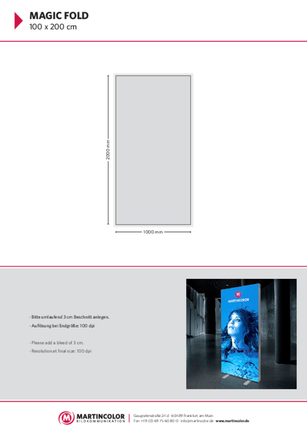 MAGIC FOLD Datenblatt PDF