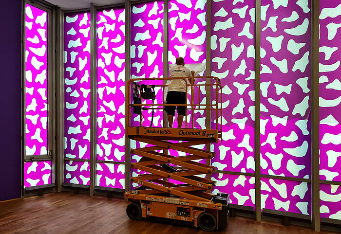 MMK Channeling Fensterbeklebung 5 MMK Channeling Fensterbeklebung 5