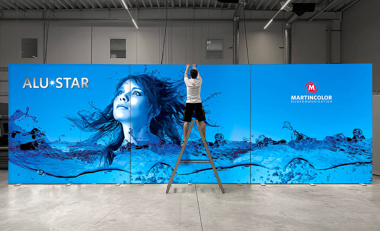 LED exhibition wall