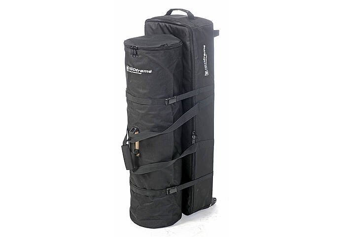 ISOframe Curved transport trolley and carrying bag ISOframe Curved transport trolley and carrying bag