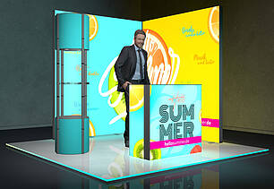 Exhibition Set LED 5 for 3x3 m stand area Exhibition Set LED 5 for 3x3 m stand area