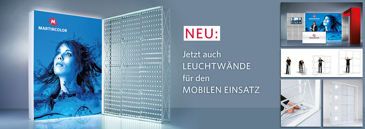 Mobile light walls