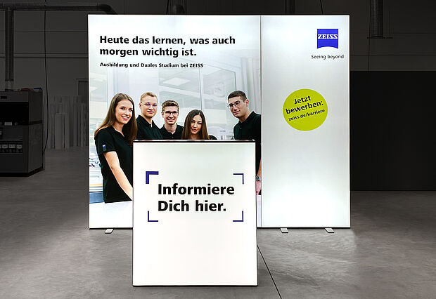 Carl Zeiss exhibition stand Carl Zeiss exhibition stand