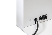 Digitale Infostele SMART Anschlüsse weiß Digitale Infostele SMART Anschlüsse weiß
