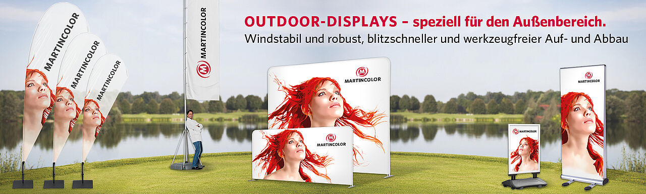 Outdoor Displays - Imprint - Frankfurt - Rhein Main