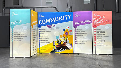 LED exhibition stand - ALU LightUp - customer project 1