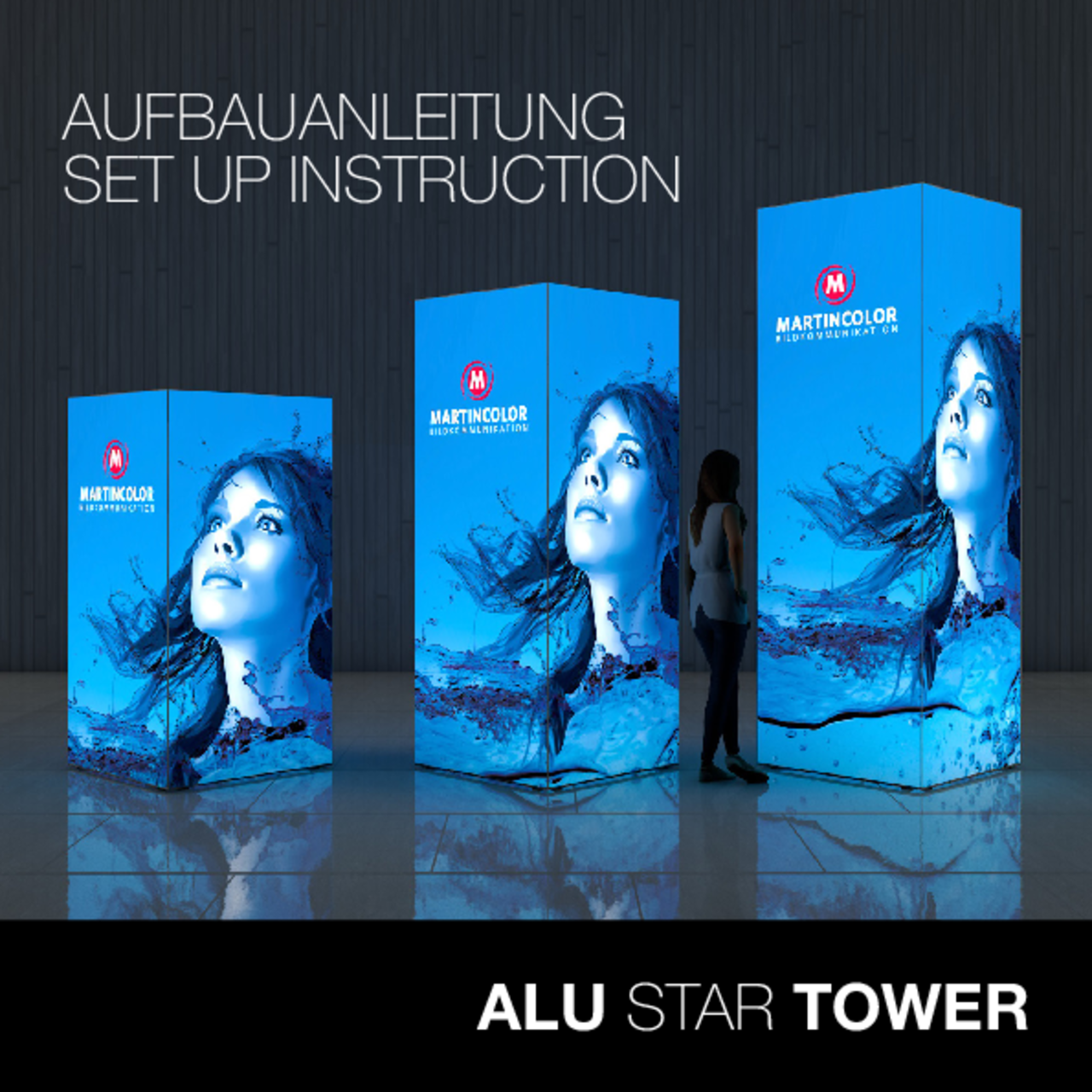 ALU STAR Tower Aufbauanleitung PDF