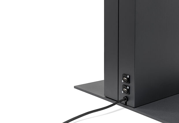 Digitale Infostele TWIN Anschlüsse Digitale Infostele TWIN Anschlüsse