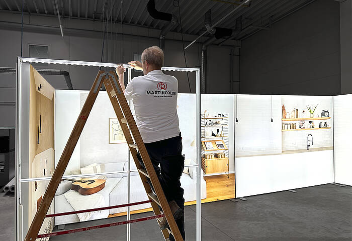 AOK ALU STAR LED exhibition stand assembly