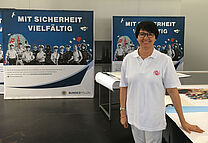 [Translate to Englisch:] Bundespolizei Easy Fabric Textil-Faltwände 2