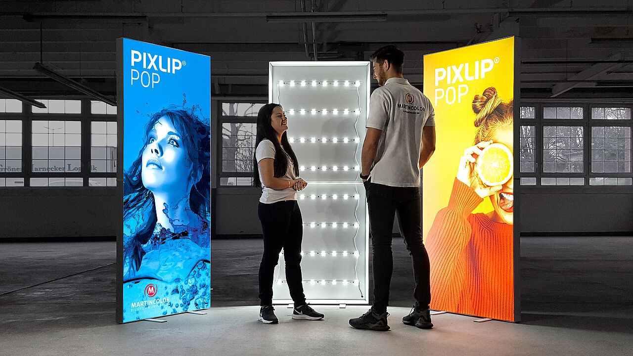 LED-Messestand - PIXLIP POP 2