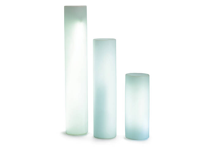FLUO luminous pillar details FLUO luminous pillar details