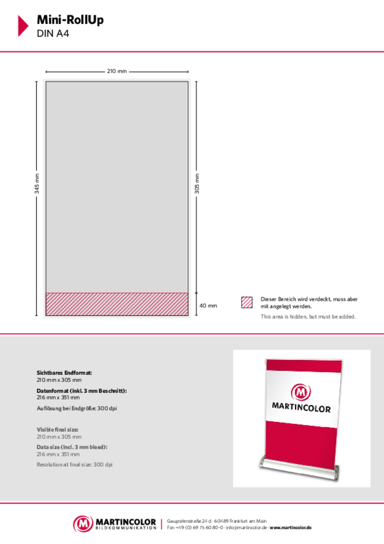 Mini Rollup Datenblatt PDF