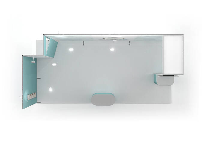 ISOframe Fabric exhibition stand solutions Example ISOframe Fabric exhibition stand solutions Example