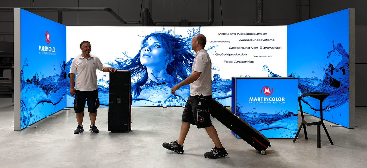 Mobile exhibition systems
