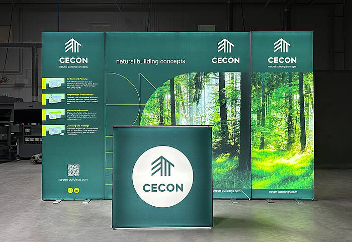 CECON Buildings GmbH LED-exhibition stand 1