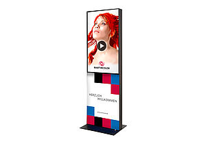 Digital info pillar FABRIC 