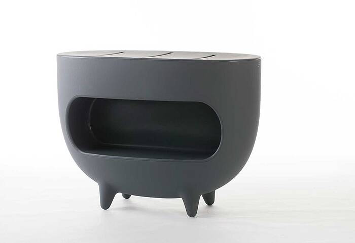 SPLAY Barcounter Elefantengrau matt SPLAY Barcounter Elefantengrau matt