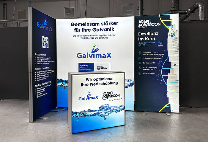 Galvimax LED-Messestand 4 Galvimax LED-Messestand 4