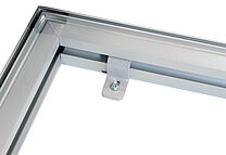 frameframe wall Aluminiumrahmen Details