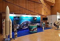 EUMETSAT ISOframe Wave exhibition stand