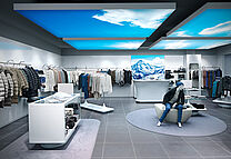 LED illuminated frames XXL Example ceiling 2 LED illuminated frames XXL Example ceiling 2