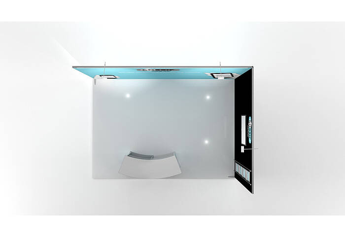 ISOframe Fabric exhibition stand solutions Example 9 ISOframe Fabric exhibition stand solutions Example 9