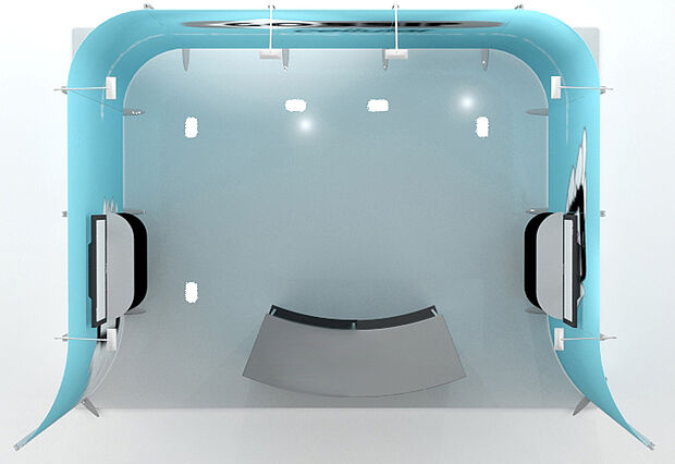Exhibition stand solutions example 9 Exhibition stand solutions example 9