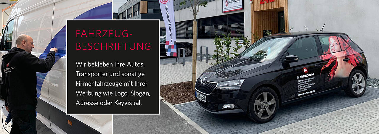 Fahrzeugbeschriftung - Frankfurt