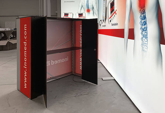 Inomed Inc. ALU STAR LED counter with shelf Inomed Inc. ALU STAR LED counter with shelf