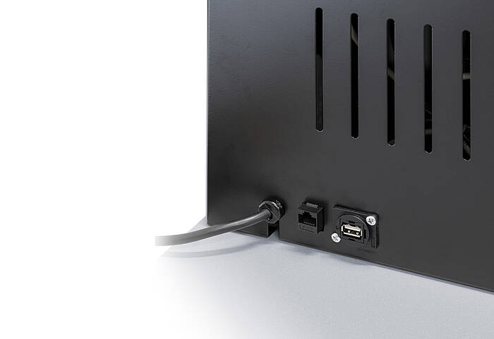 Digital info pillar SLIM ports Digital info pillar SLIM ports