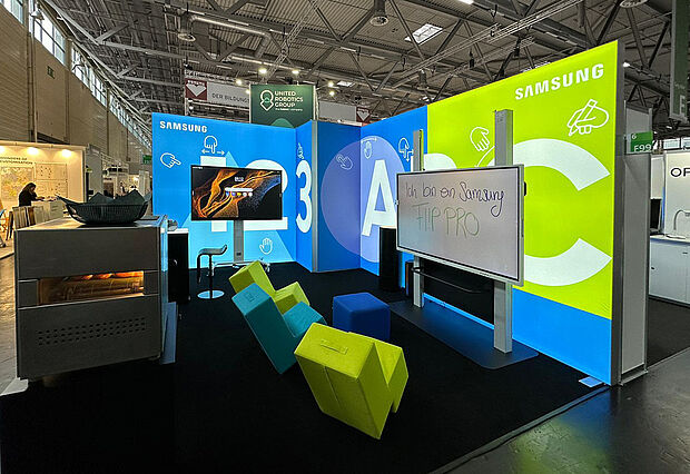 Samsung Electronics GmbH LED-Messestand Samsung Electronics GmbH LED-Messestand