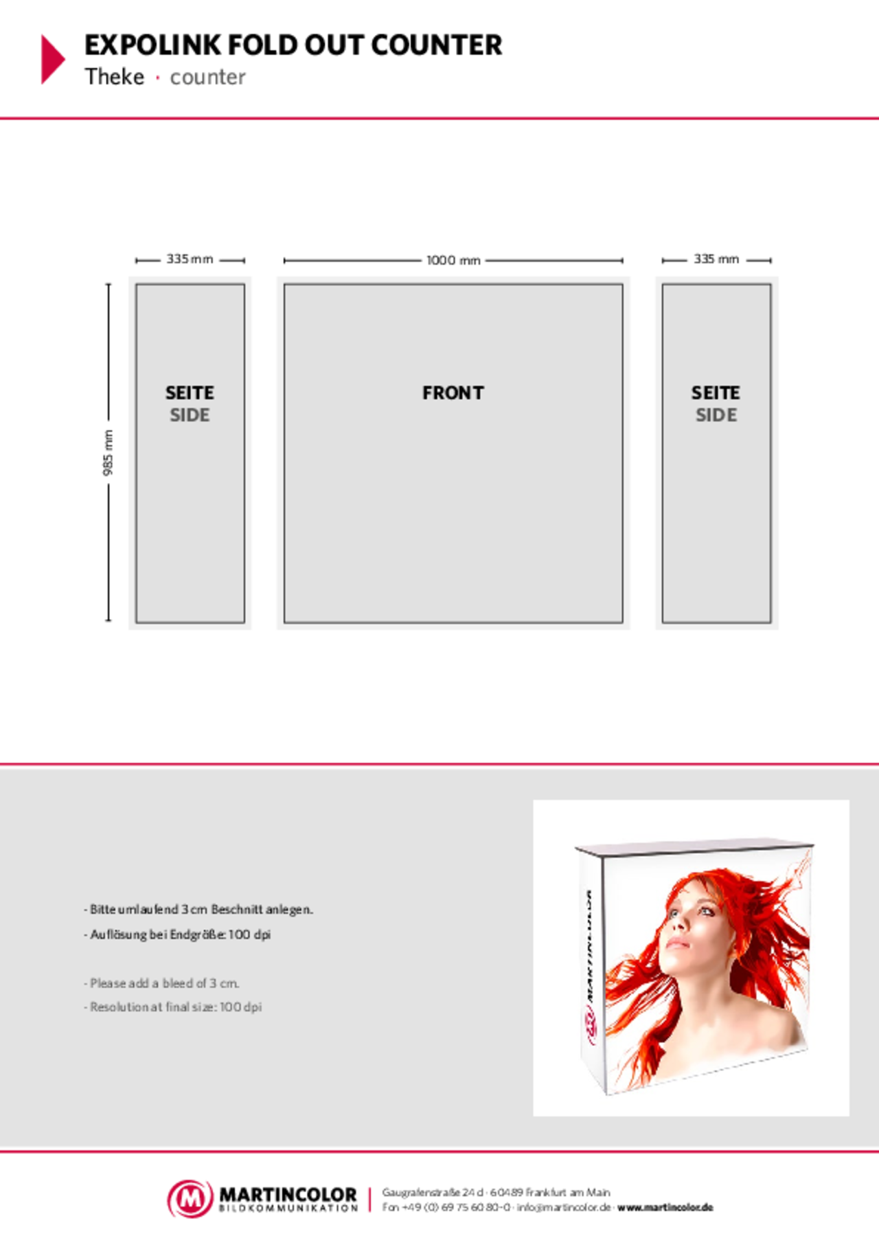 Expolink Fold Out Counter PDF