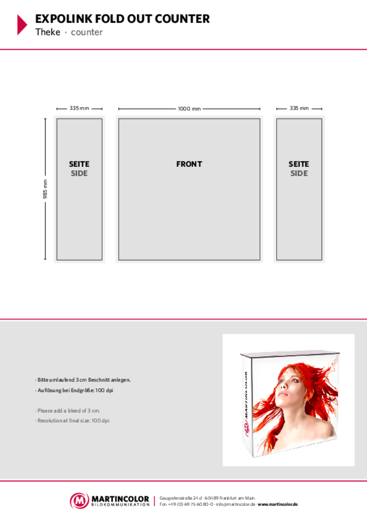Expolink Fold Out Counter PDF