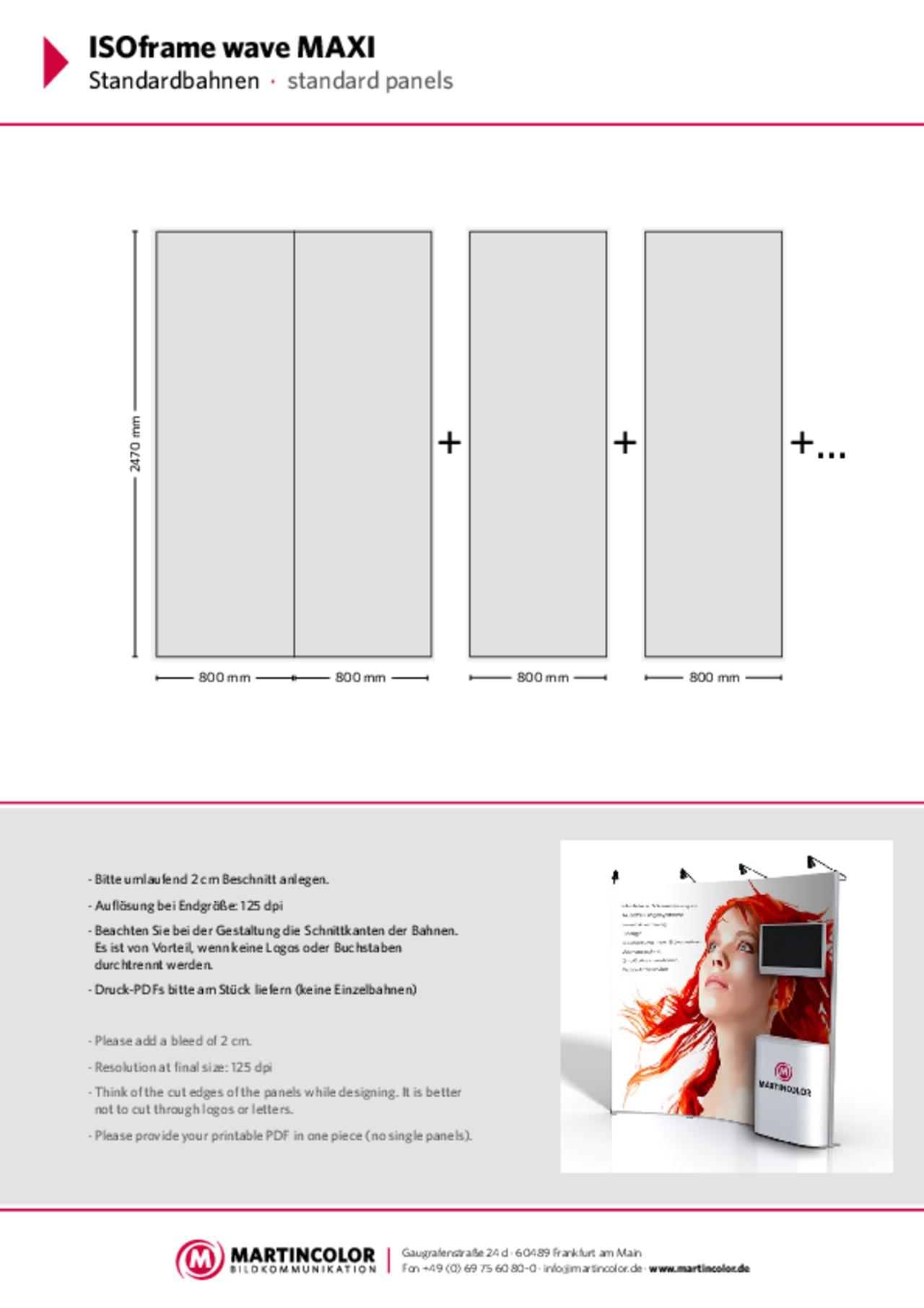 ISOframe wave MAXI Datenblatt PDF