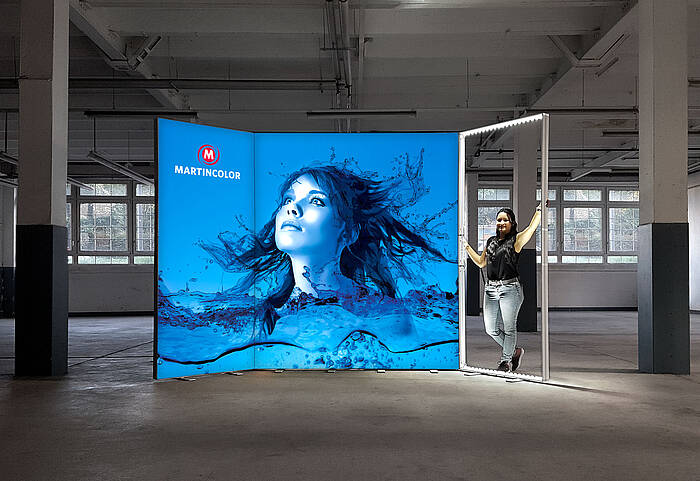 ALU LightUp exhibition stand