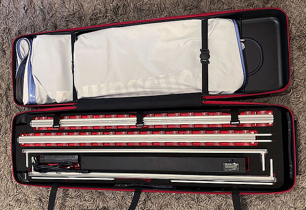 GLOW UP Battery Transportkoffer innen GLOW UP Battery Transportkoffer innen