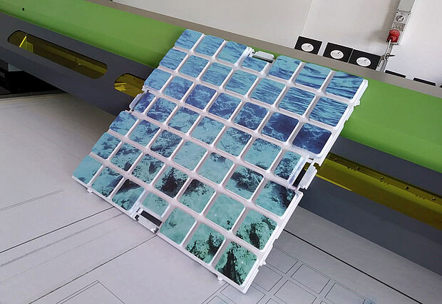 Stand-ON exhibition floor floor panel
