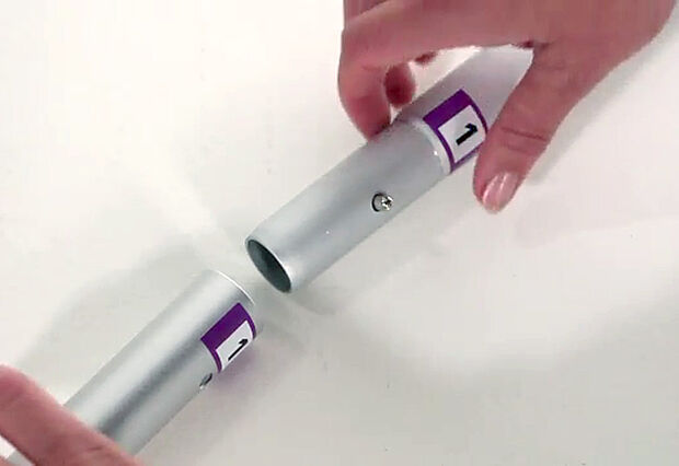 ZippWall Straight assembly 2