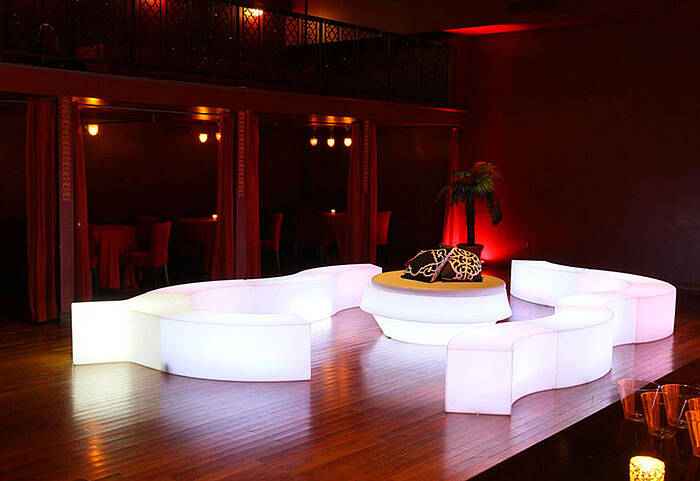 YPSILON luminous seat Example 8