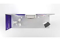 ISOframe Fabric exhibition stand solutions Example 2