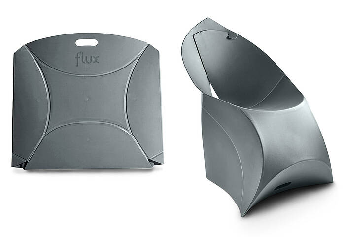 Flux Chair anthracite details Flux Chair anthracite details