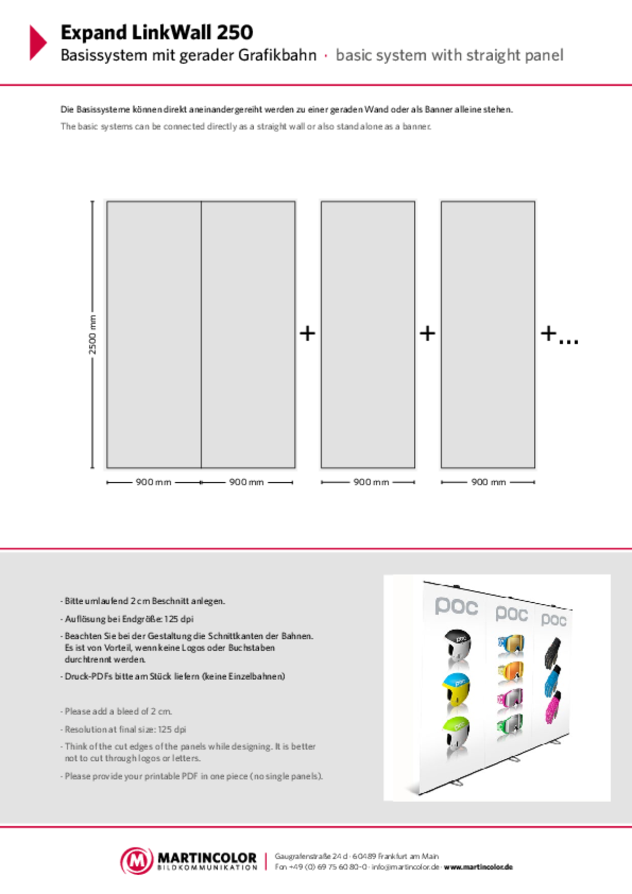 Expand LinkWall 250 data sheet PDF