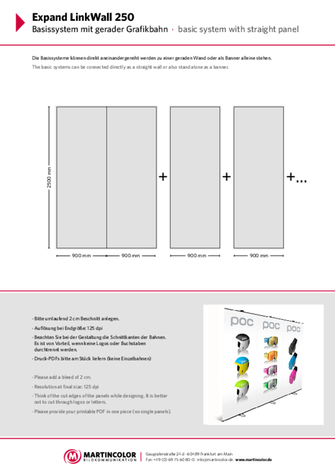 Expand LinkWall 250 data sheet PDF