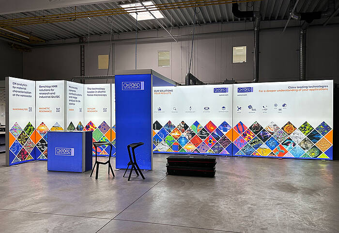 Oxford Instruments ALU STAR LED exhibition stand 4