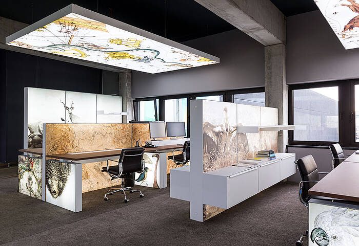 LED ceiling illuminatoin Example 2