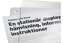 Info stand details