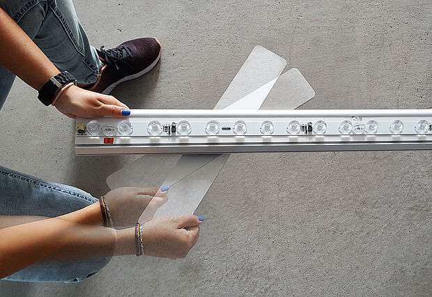 ALU LightUp Füße