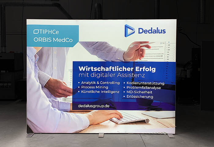 Dedalus HealthCare GmbH ALU STAR LED exhibition stand 4